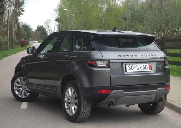 Land Rover Range Rover Evoque cena 73900 przebieg: 150410, rok produkcji 2016 z Strzelno małe 781